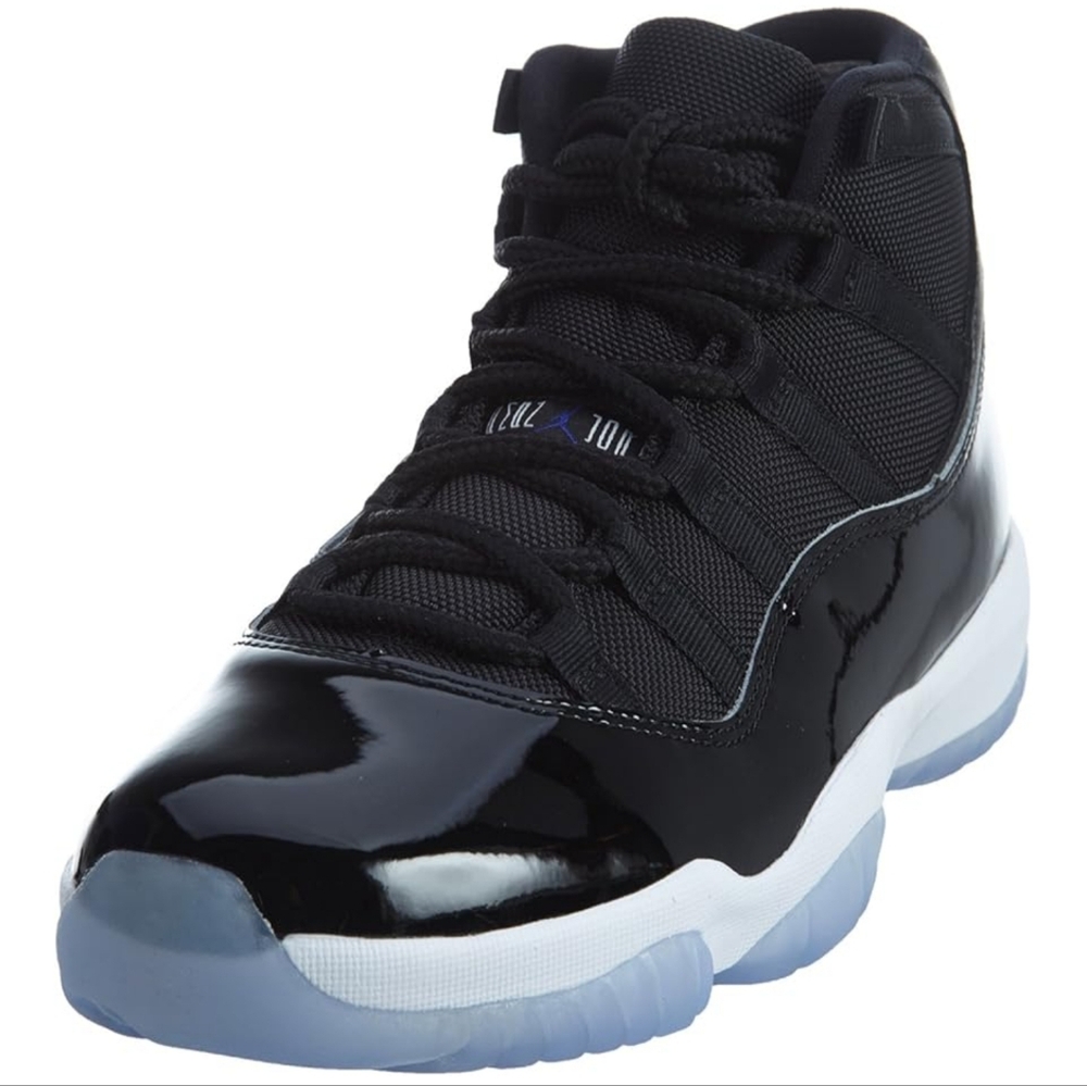 New Nike Air Jordan 11 Retro Black and White Sneakers